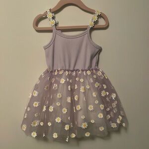 Petite Hailey | Daisy Tutu Dress - Purple | 2T